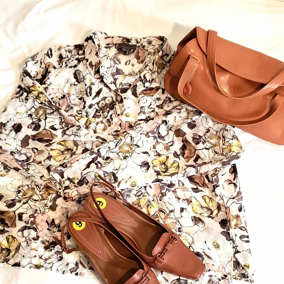 I Jeans By Buffalo Floral Button Up Shirt - Picture 3 of 7